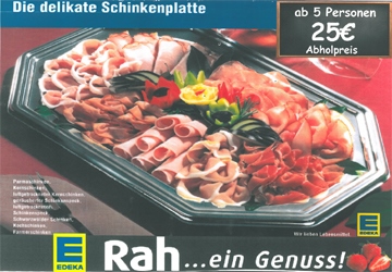 Schinkenplatte